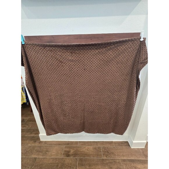 Woodland Creatures Toddler Pillowcase & Blanket Set - Reversible Dimple Brown & - Picture 2 of 5